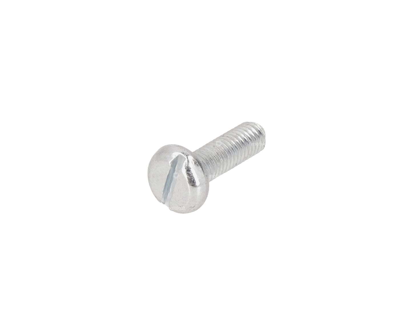 Screw M5x16 flat head slot galvanized Carousel Image 1