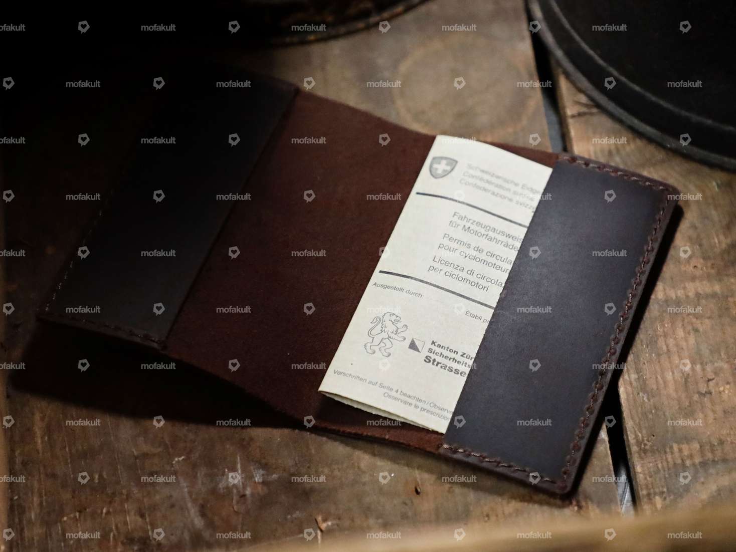 Siggnature Ausweishülle Leder braun Carousel Image 4