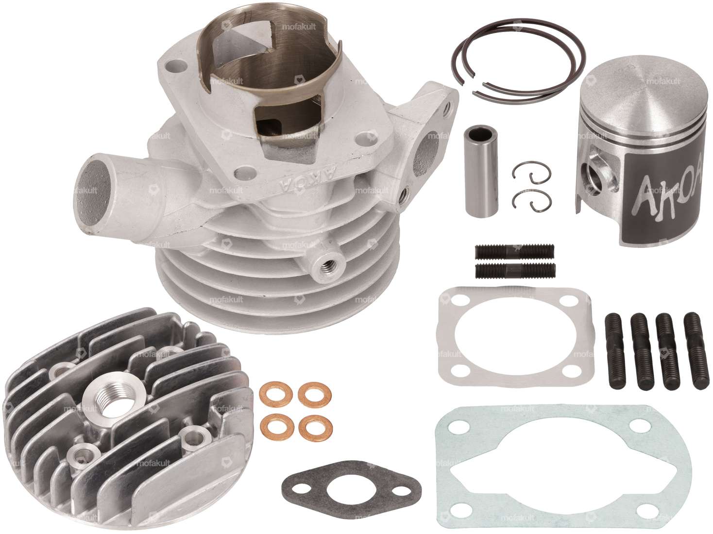AKOA Kit de cylindres 41 mm "Power Edition" avec culasse (choix) | Sachs 503 2AL, AAL, 2BL, ABL Carousel Image 1