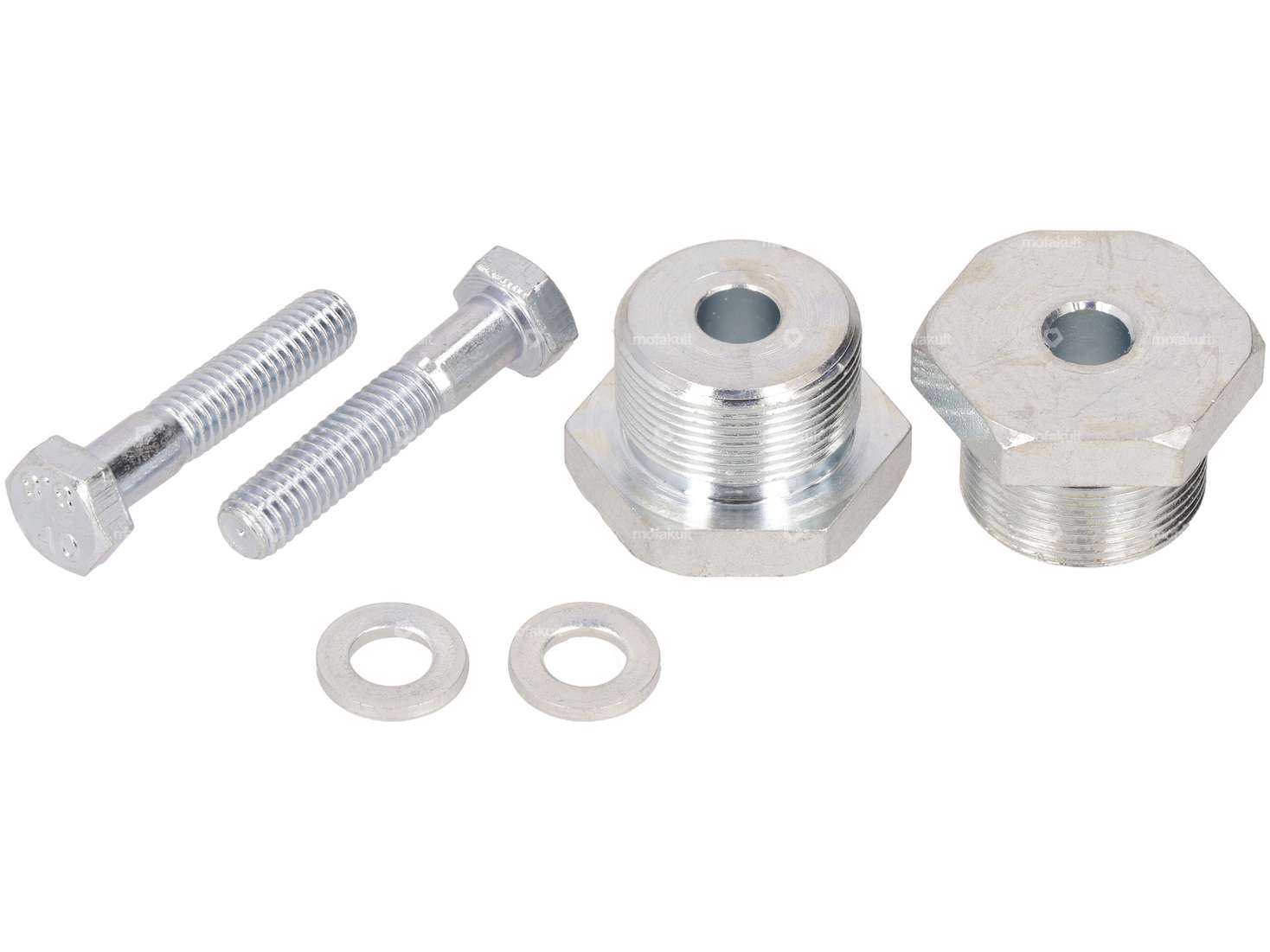 Jeu d'écrous à créneaux fourche | Puch MS25, MS50 Carousel Image 1