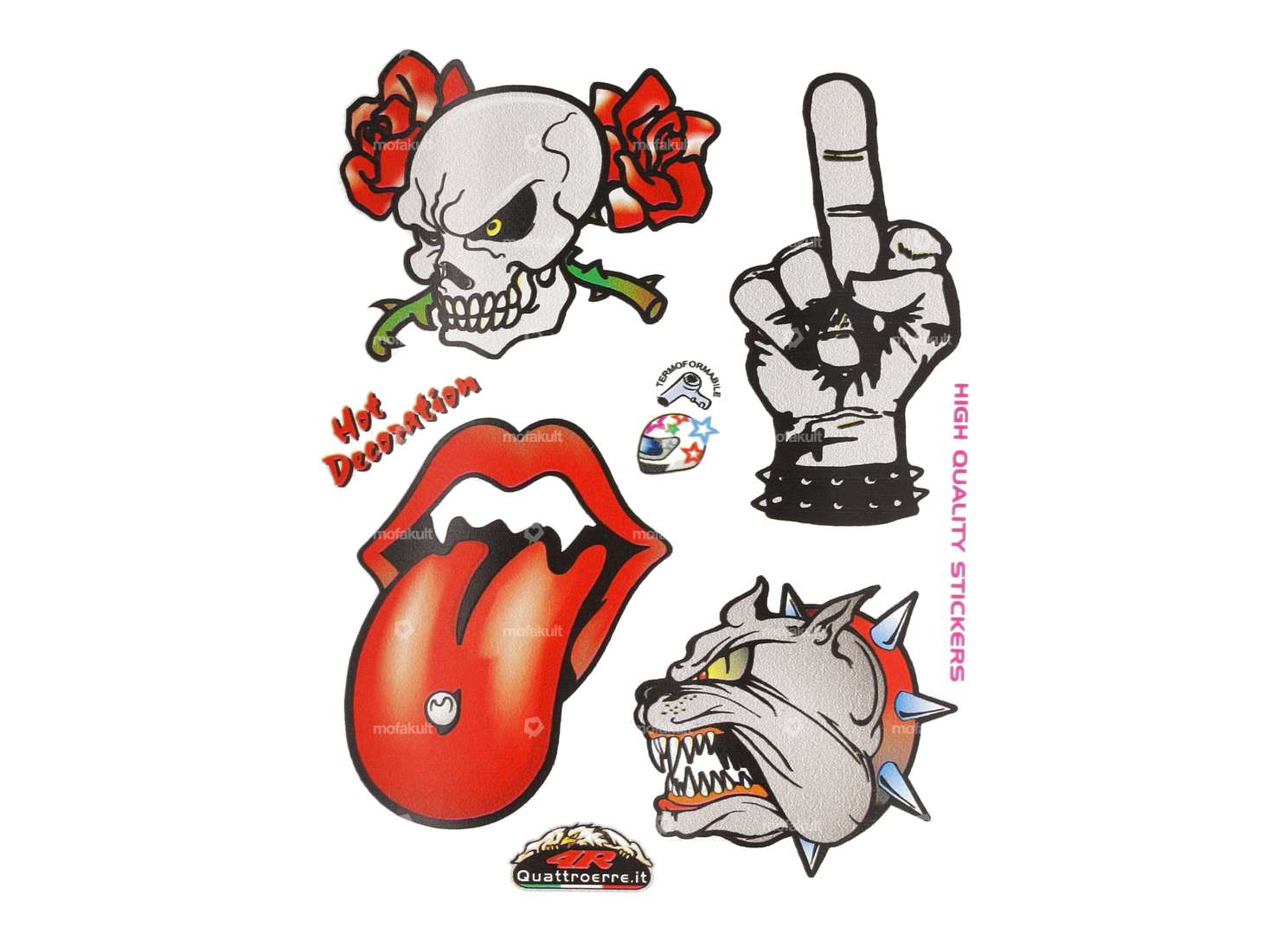 Autocollant "Style BD" 120 x 95 mm Carousel Image 1