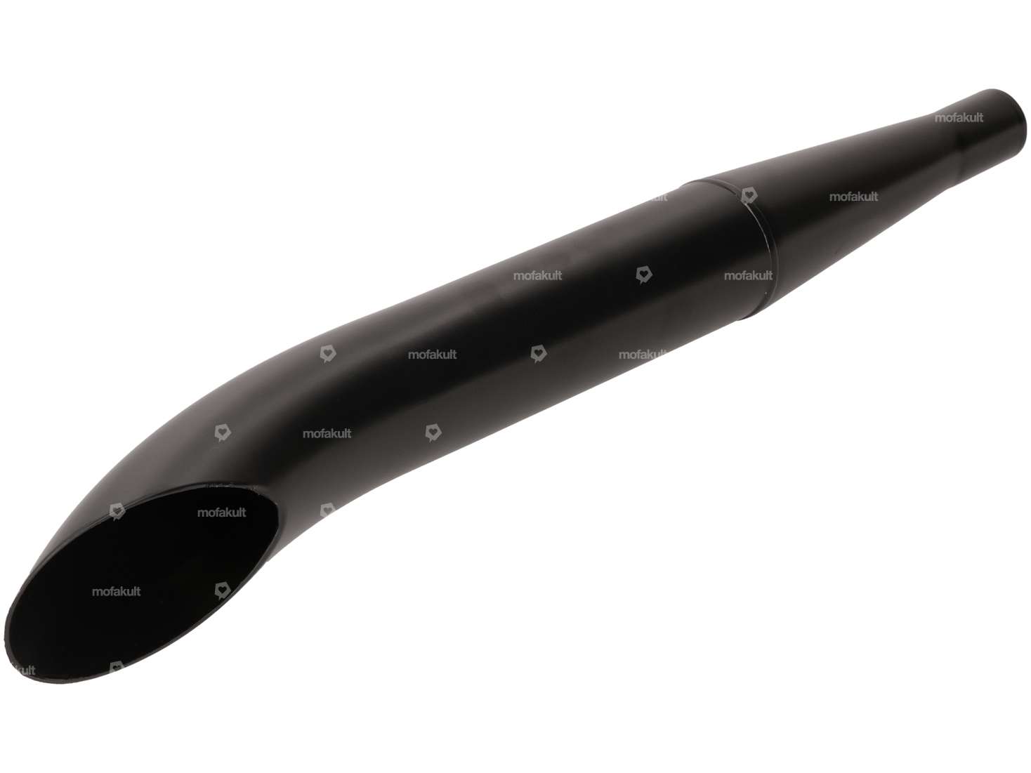 Endtopf Sidepipe Ø 32 / 60 mm schwarz Carousel Image 3