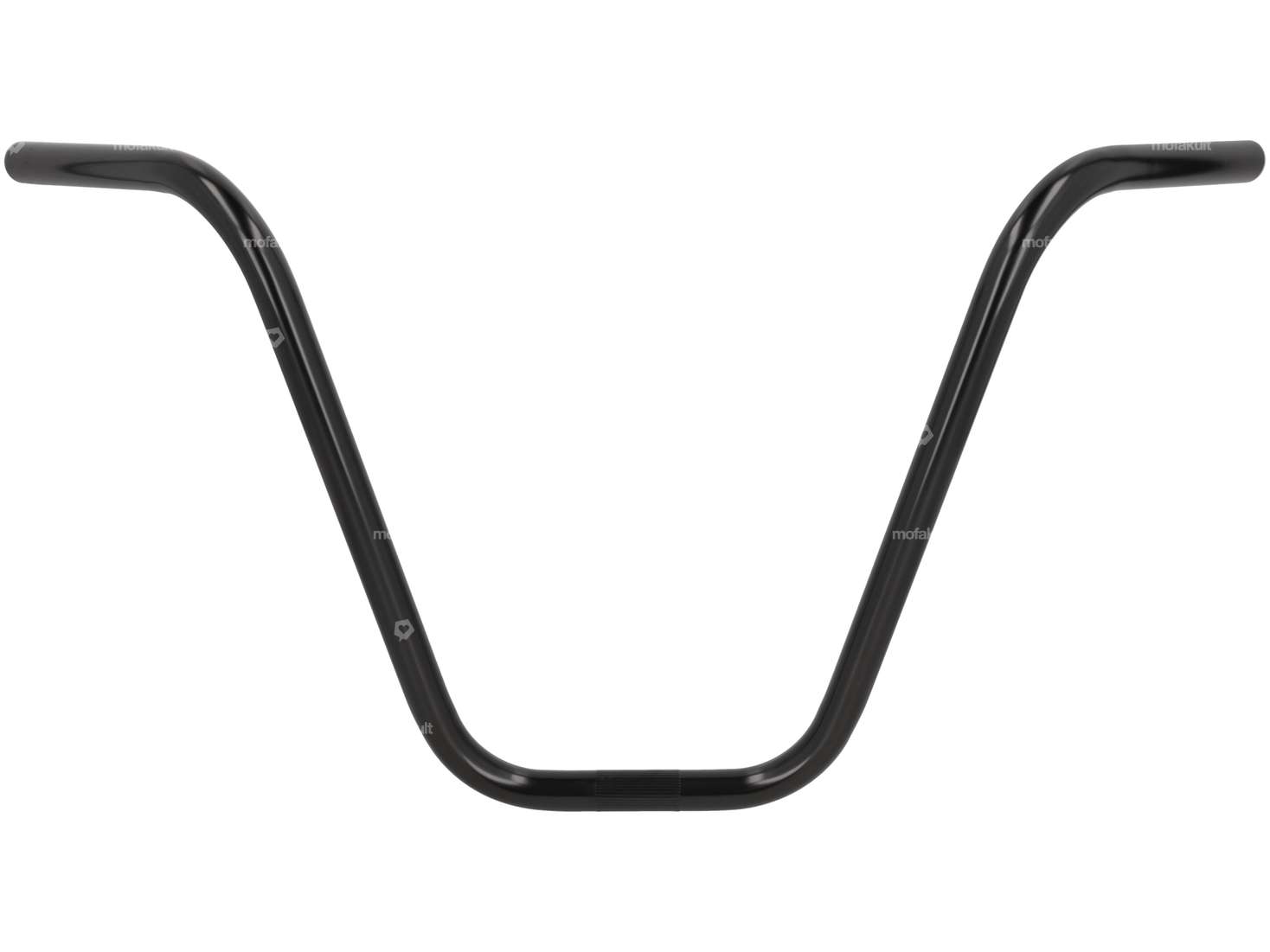 Handlebar fork plate 34 cm chopper black Carousel Image 1