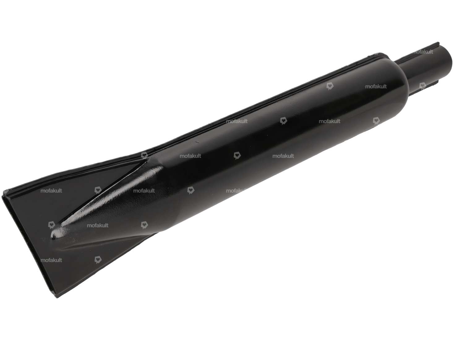 Muffler (28/56mm) black exhaust long Carousel Image 2