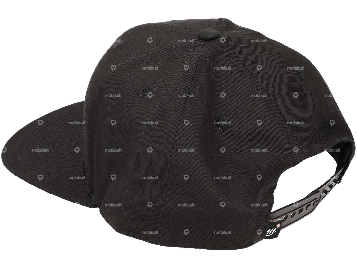 mk-Merch Klett-Cap «INDIVIDUAL» schwarz Carousel Image 3
