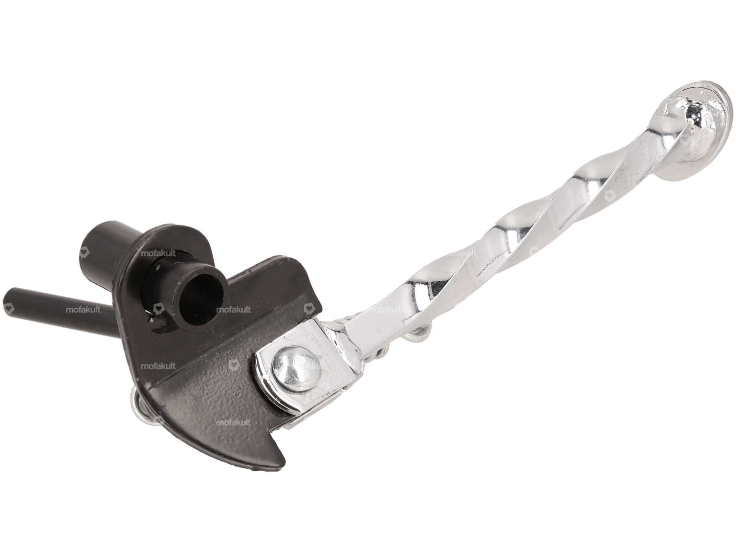 Side stand turned chrome / galvanized | Piaggio Ciao Carousel Image 2