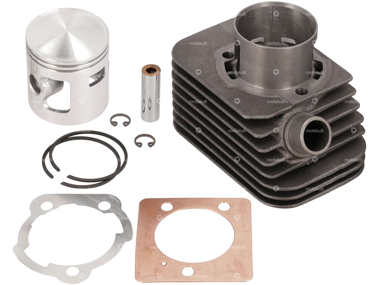 Polini 46 mm cylinder kit without head 12 mm KoBo | Piaggio Ciao Carousel Image 1
