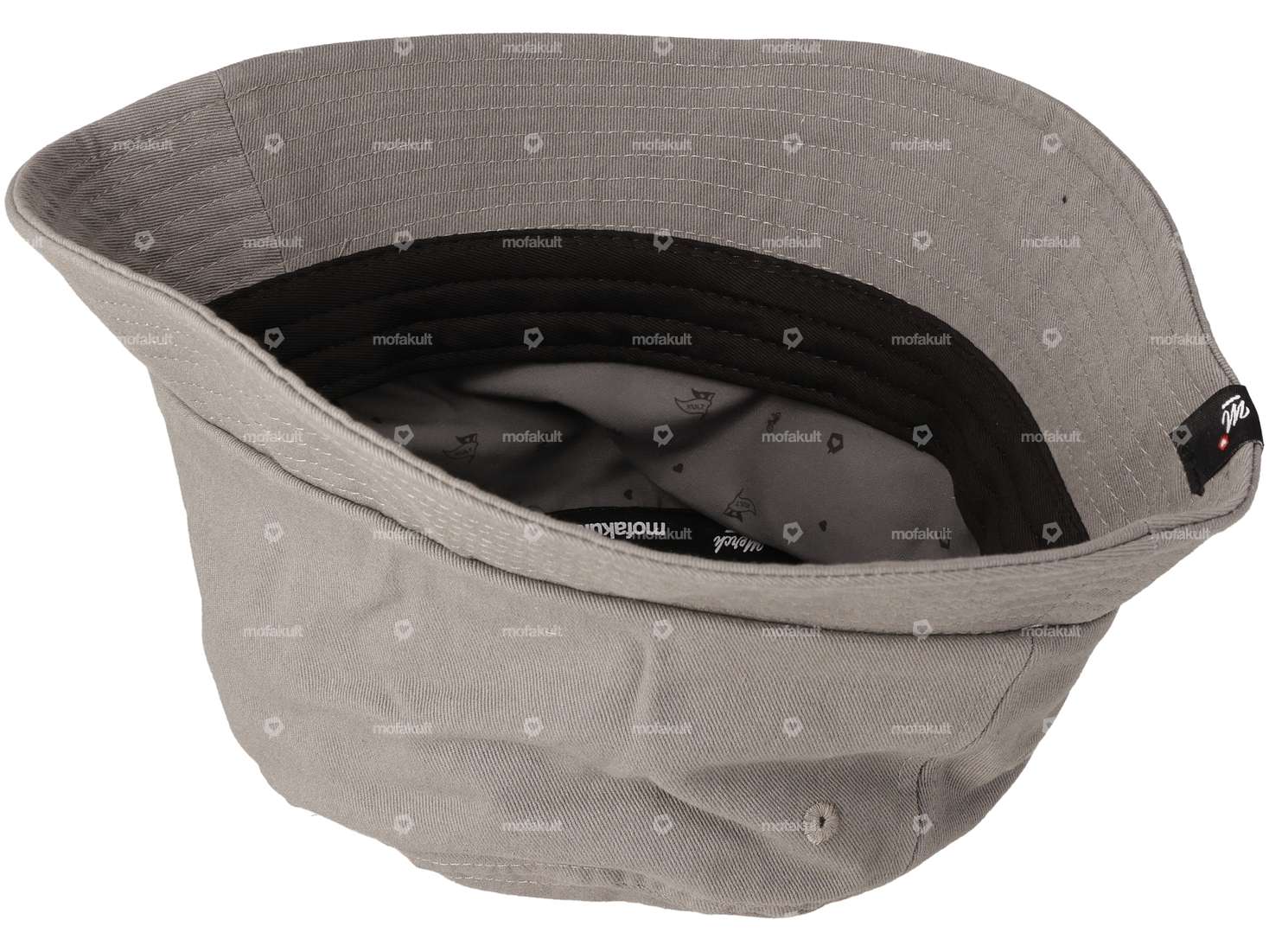 Chapeau mk-Merch "mofakult" gris Carousel Image 2