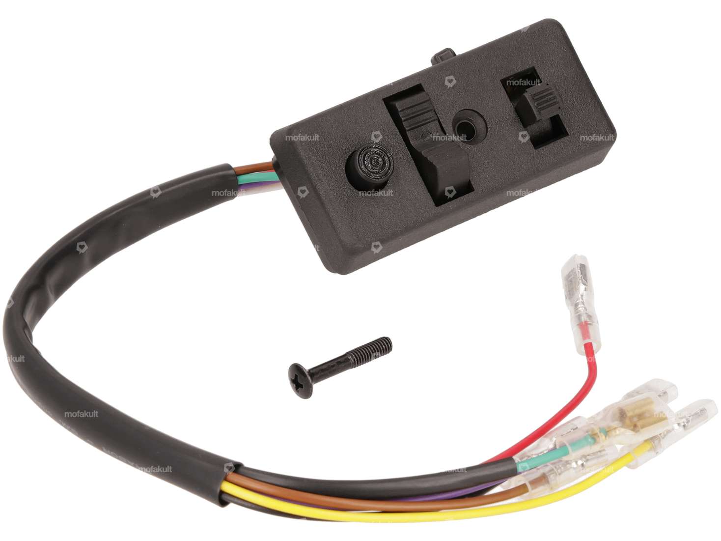 Grabor Lichtschalter 7 Kabel mit Killschalter | Vespa P125X, P150X, P150S Carousel Image 1