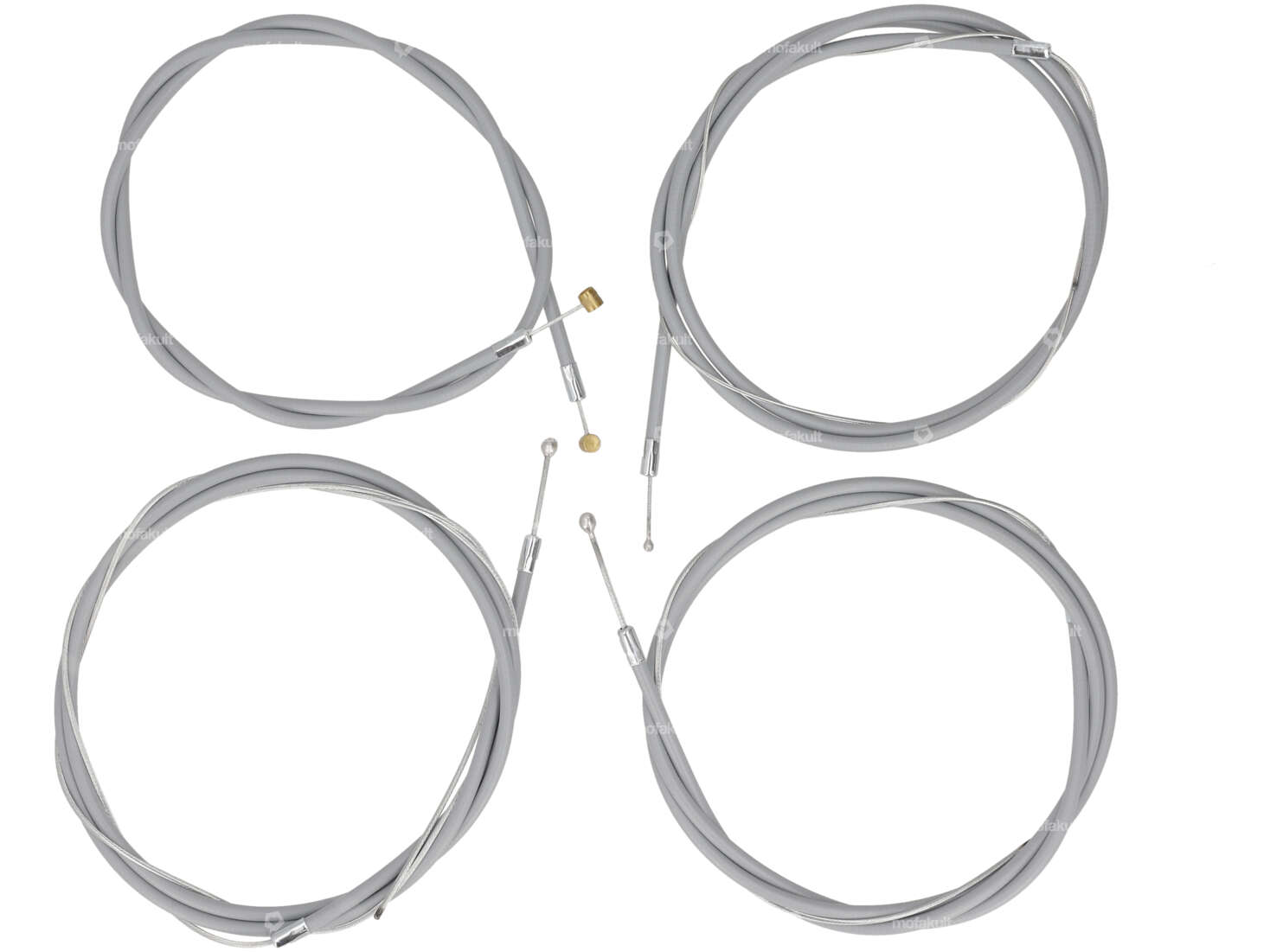 swiing® revival jeu de câbles coupé gris Oldie-Look | Piaggio Ciao PX, C24 Carousel Image 1