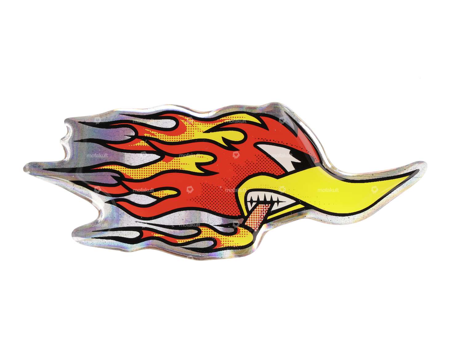 Canard de feu droit Gel adhésif 3D Carousel Image 1