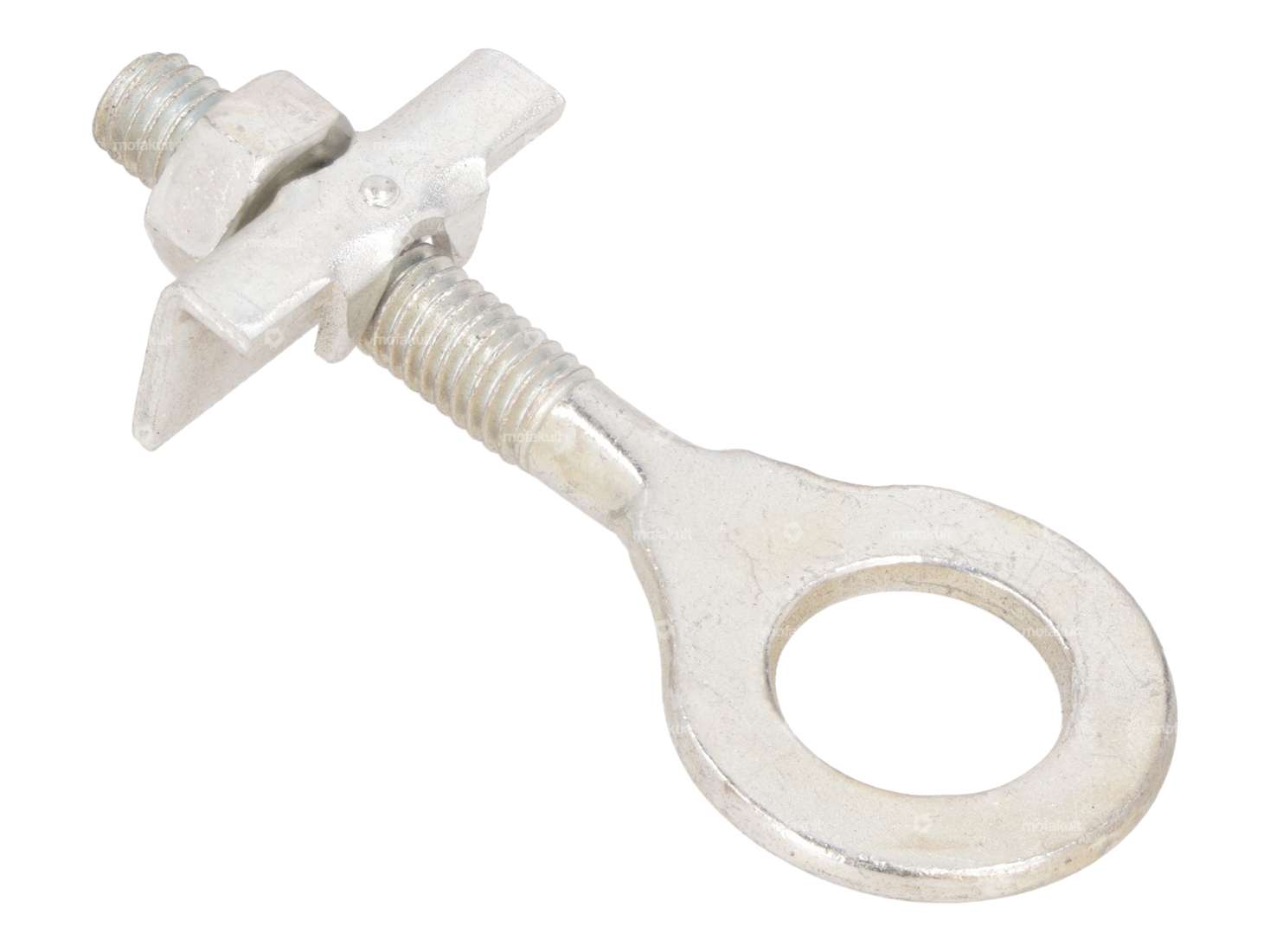 Tendeur de roue Ø 12.9 mm M6 Tôle de guidage droite galvanisée Carousel Image 2