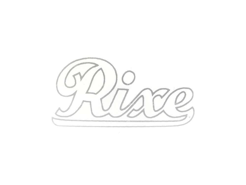 Décalcomanie à l'eau "Rixe" argent petite Carousel Image 1