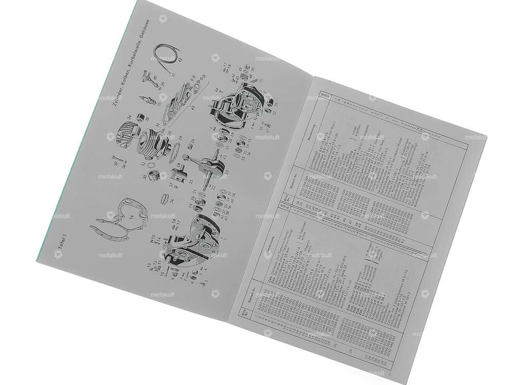 Ersatzteil-Liste | Sachs 50/2 MLC, 50/AMLC Motoren Carousel Image 2
