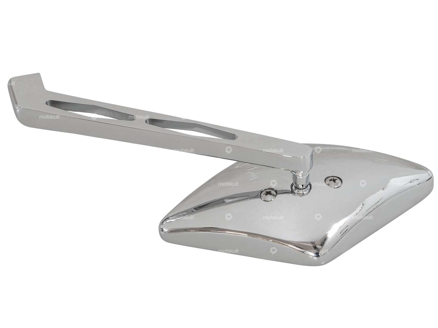 Rétroviseur "losange" droit chromé Carousel Image 3