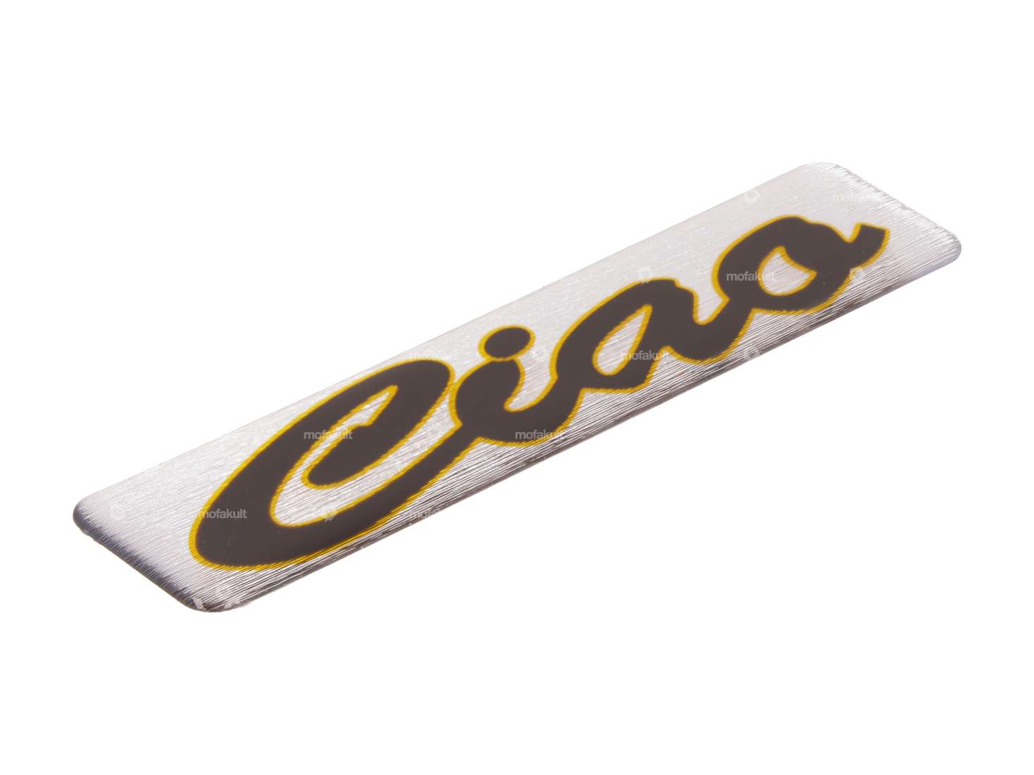 Autocollant réservoir "Ciao" 3D silicone 115 x 27 mm original | Piaggio Ciao Carousel Image 3