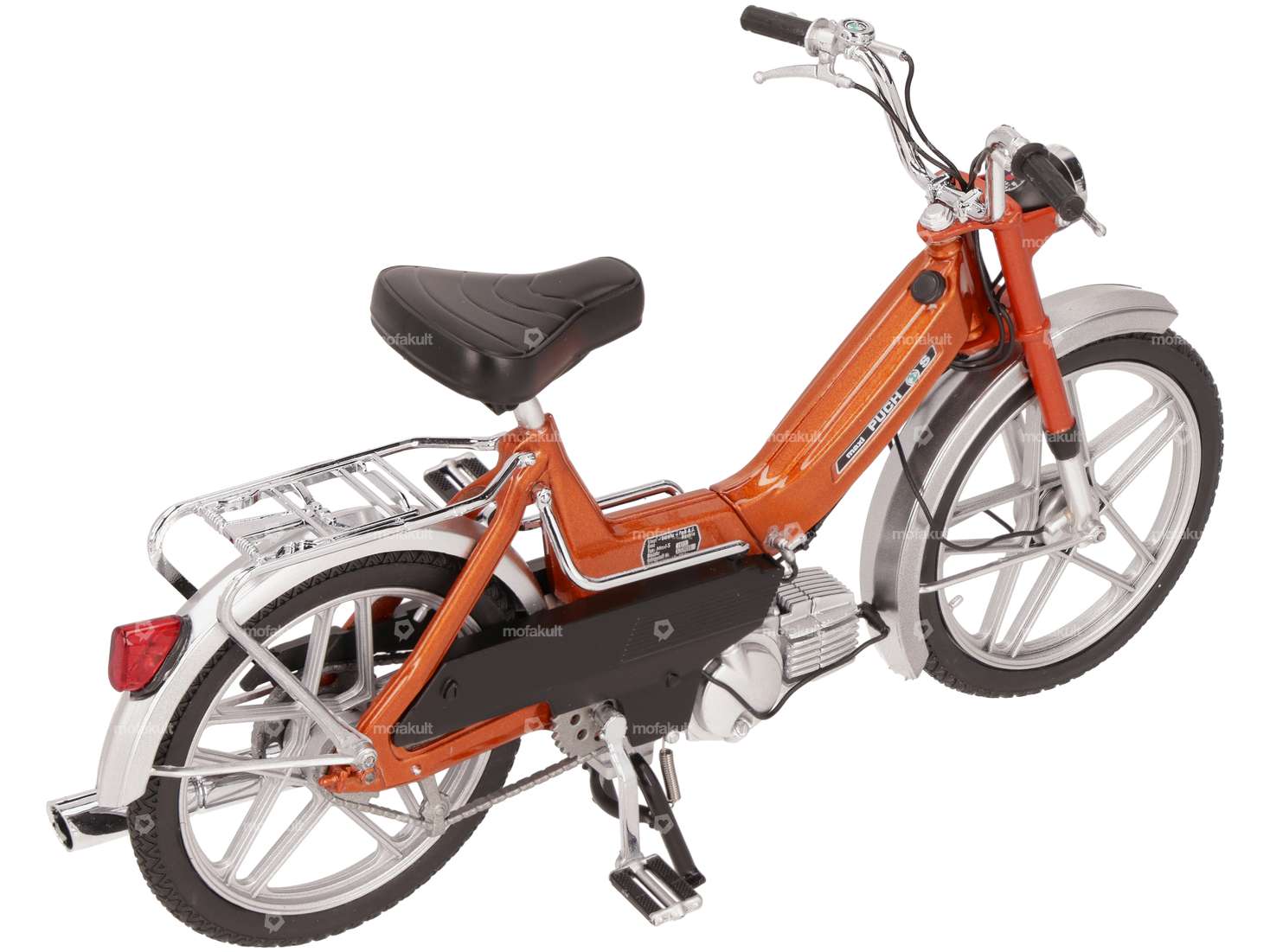 Puch Maxi N orange modèle miniature 1:10 (qualité 1A) Carousel Image 2
