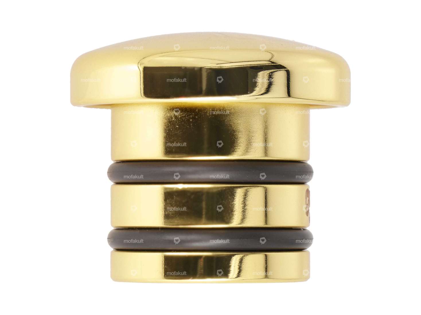 66HEROES Tankdeckel gold rund | Piaggio Ciao, Bravo Carousel Image 3