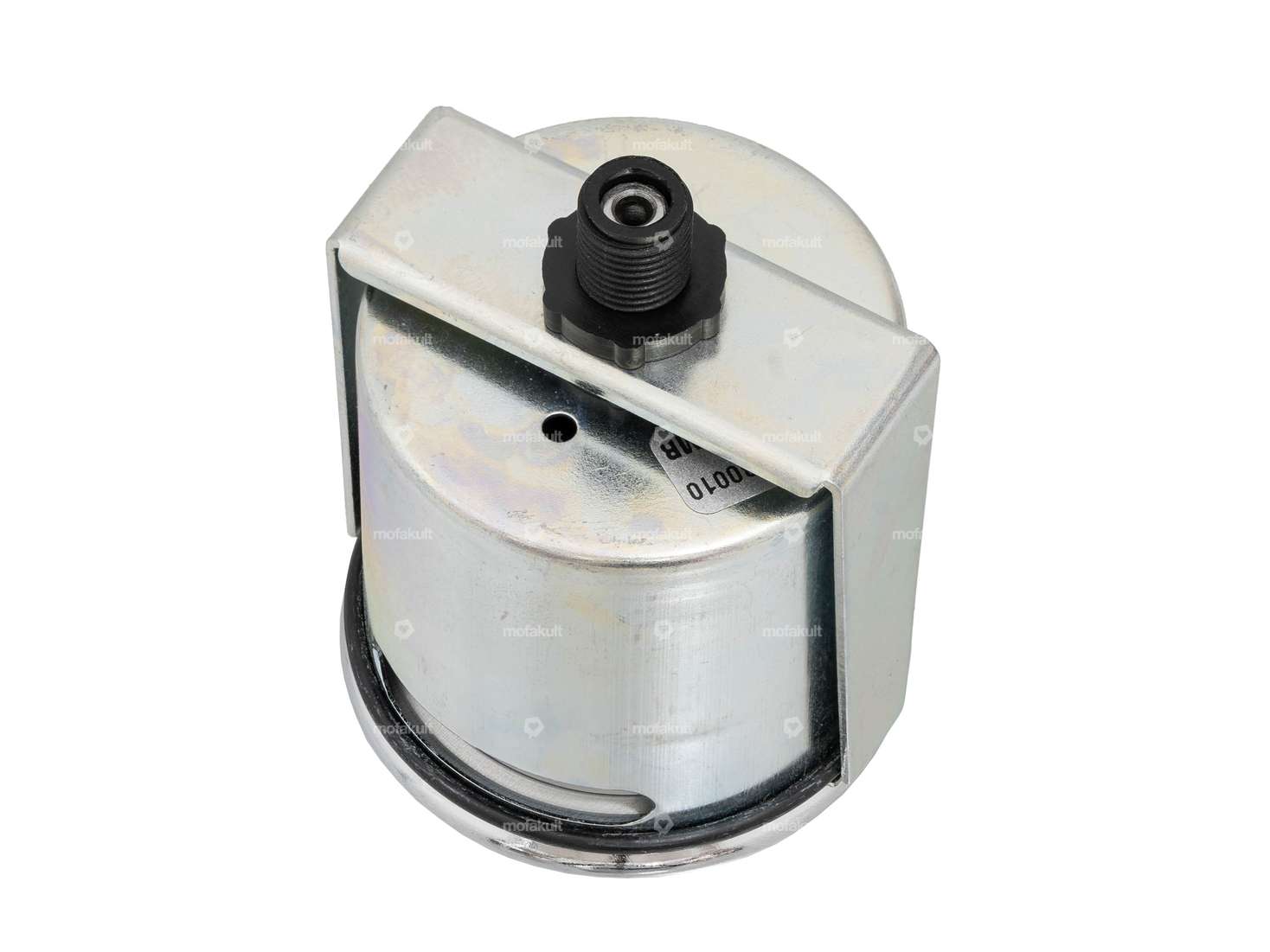 Tacho 60 km/h Ø 48 mm schwarz / Chrom Carousel Image 3