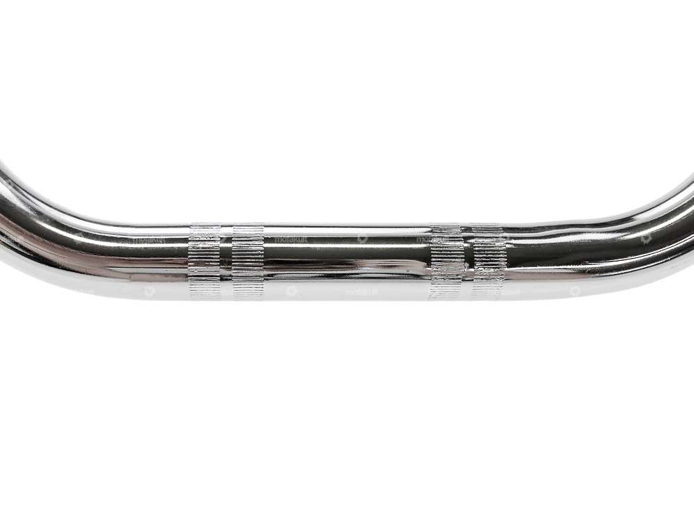 Lenker Gabelplatte 13 cm Motocross Chrom Carousel Image 3