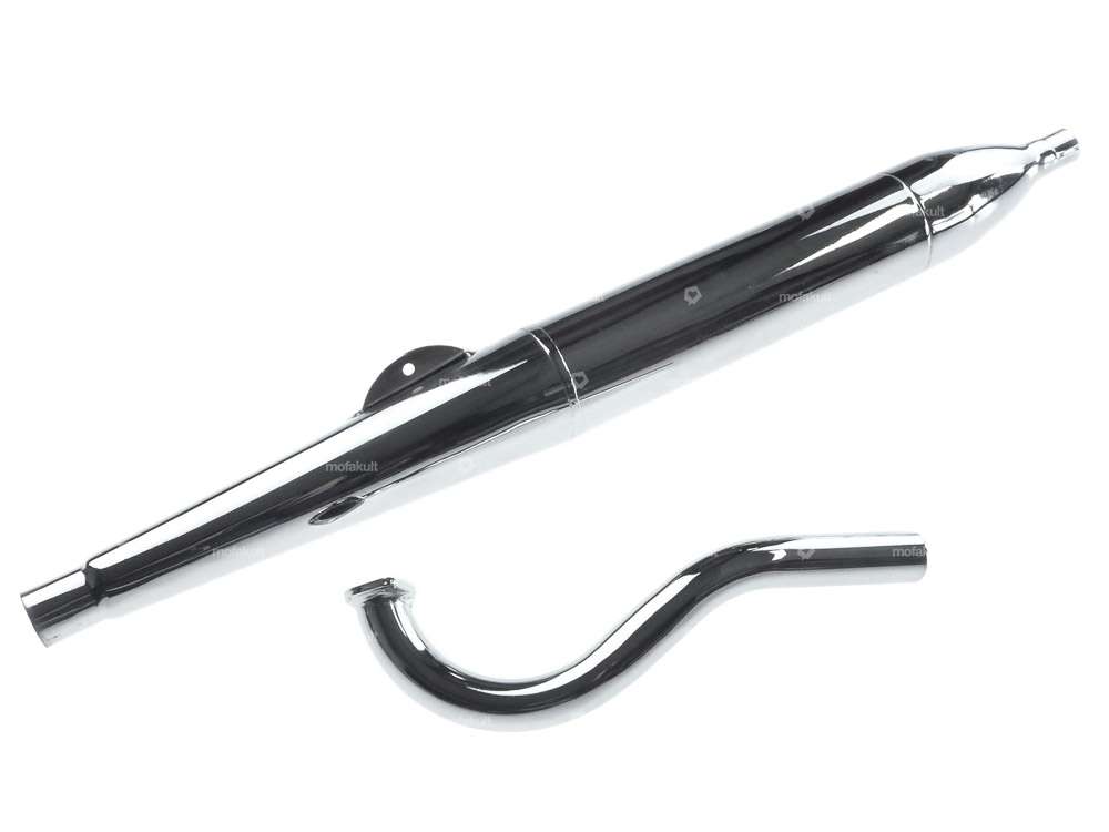 Flûte d'échappement 28 mm chrome | Puch Carousel Image 1