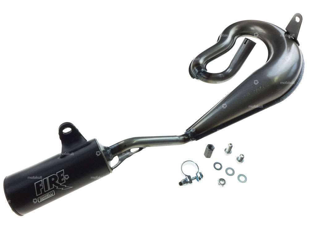 Giannelli exhaust "Fire" | Piaggio Ciao Carousel Image 1