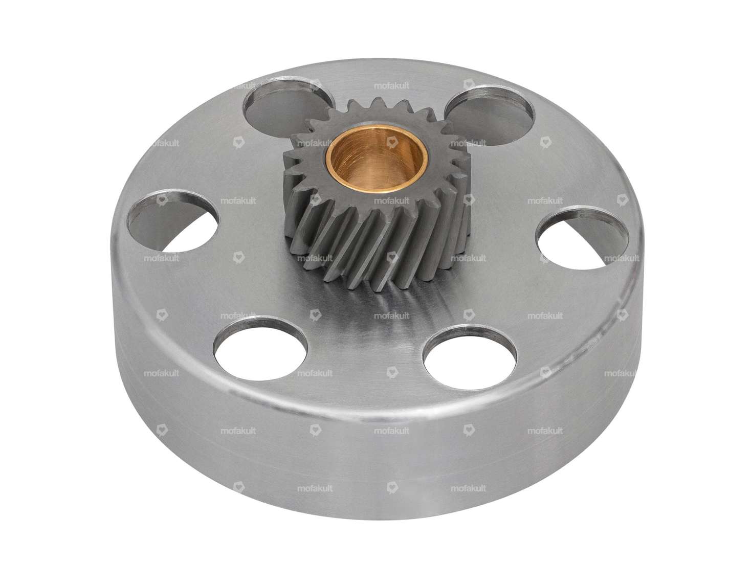 MBR Kupplungskorb Racing KTM SX50 21 Zähne schräg kurz | Puch E50 Carousel Image 1