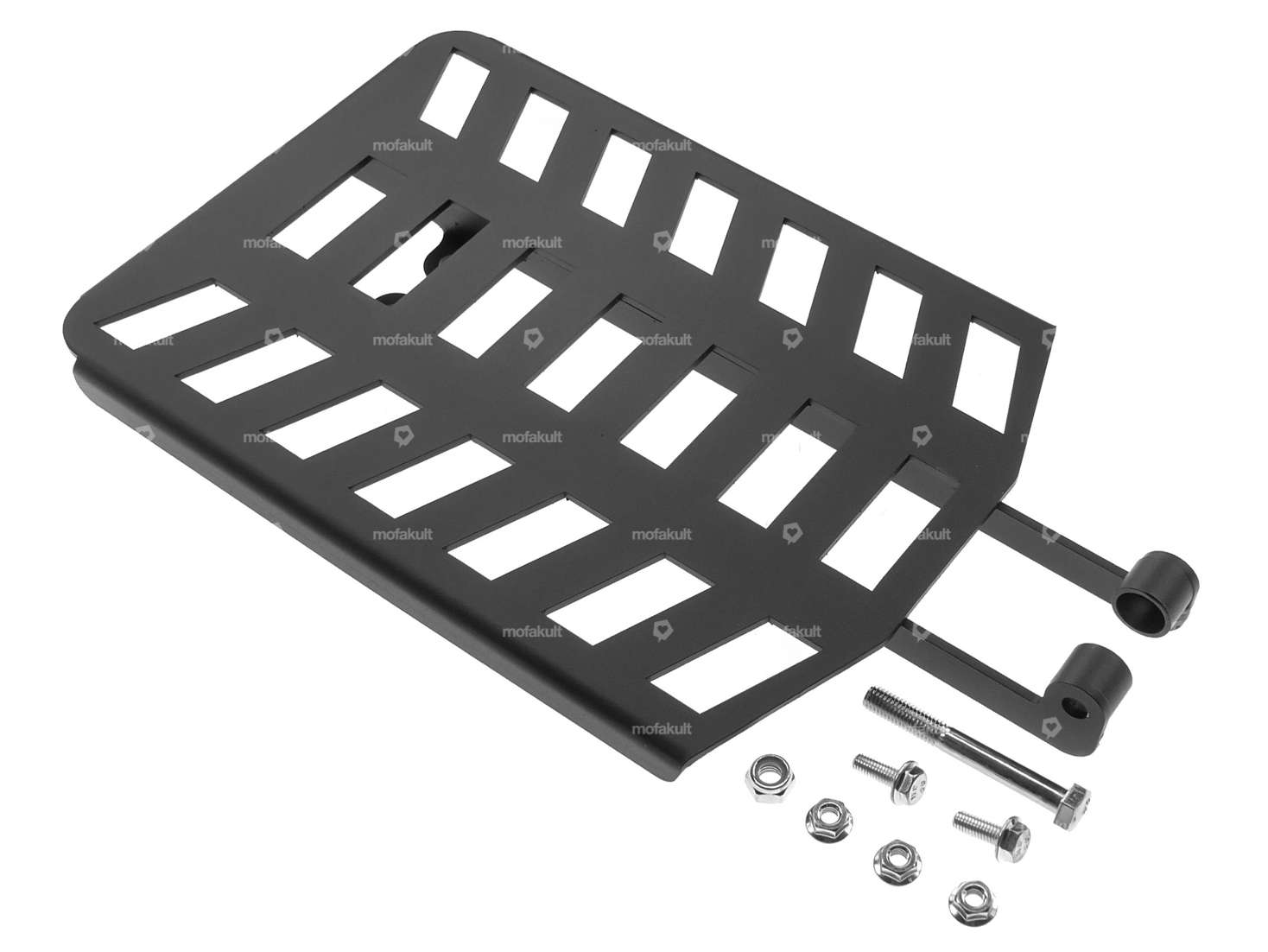 MLM Gepäckträger massiv schwarz | Puch Maxi S Carousel Image 1