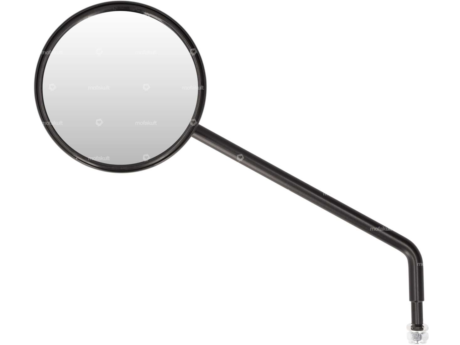 Bumm mirror round angled left black Carousel Image 1