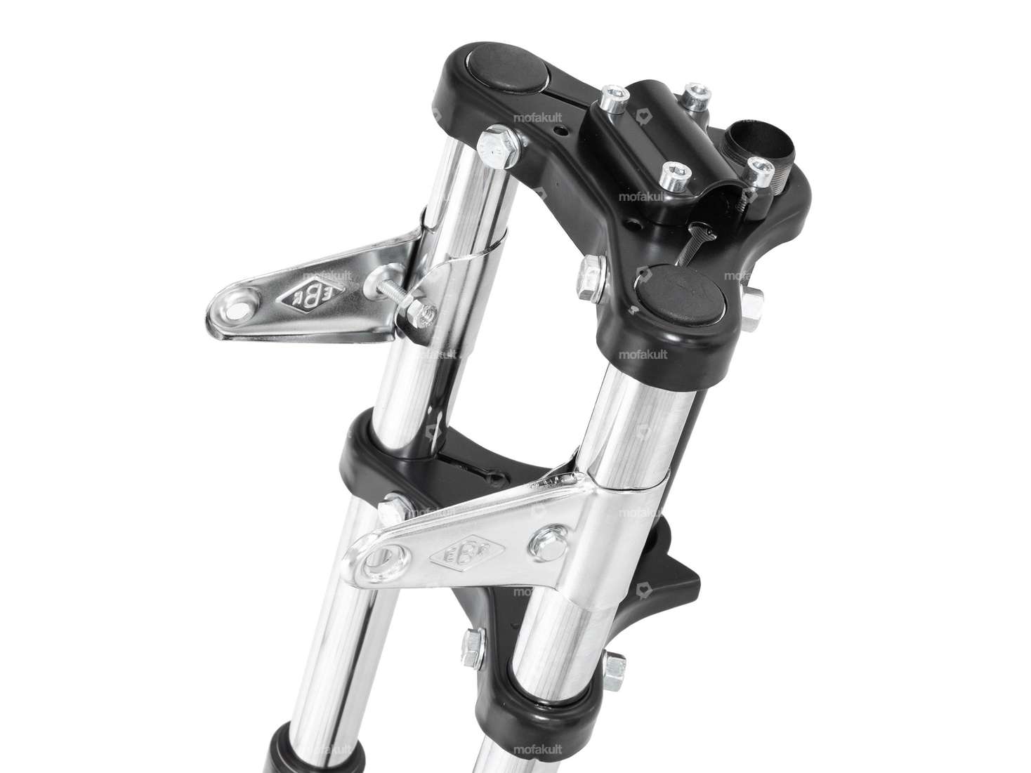 EBR Gabel Teleskop (lang) mit Laschen schwarz | Puch Carousel Image 3