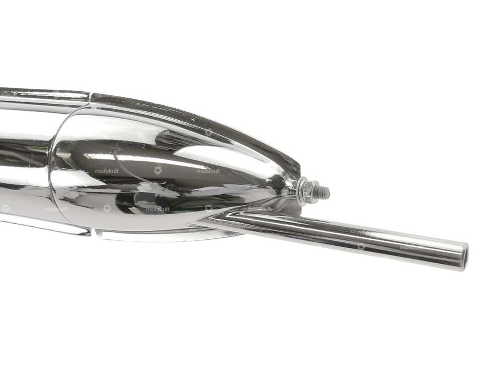 Silencieux d'échappement (Ø 27 / 60 mm) chrome | ILO Carousel Image 3