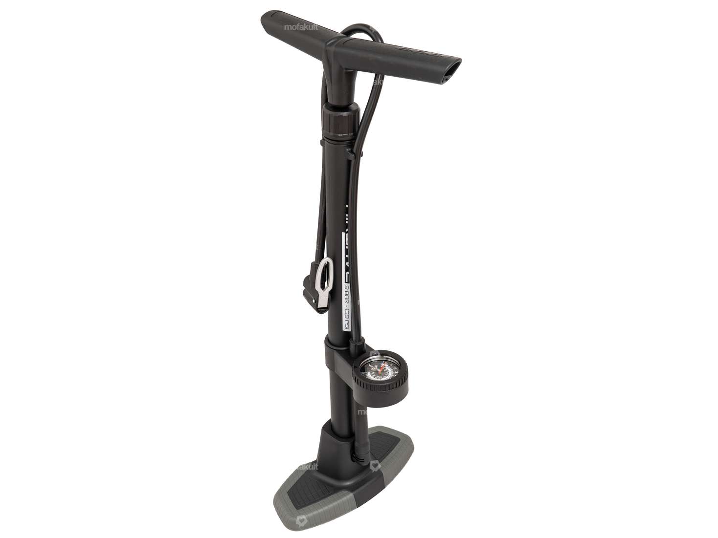 Pompe noire (3 raccords de valve) Carousel Image 1