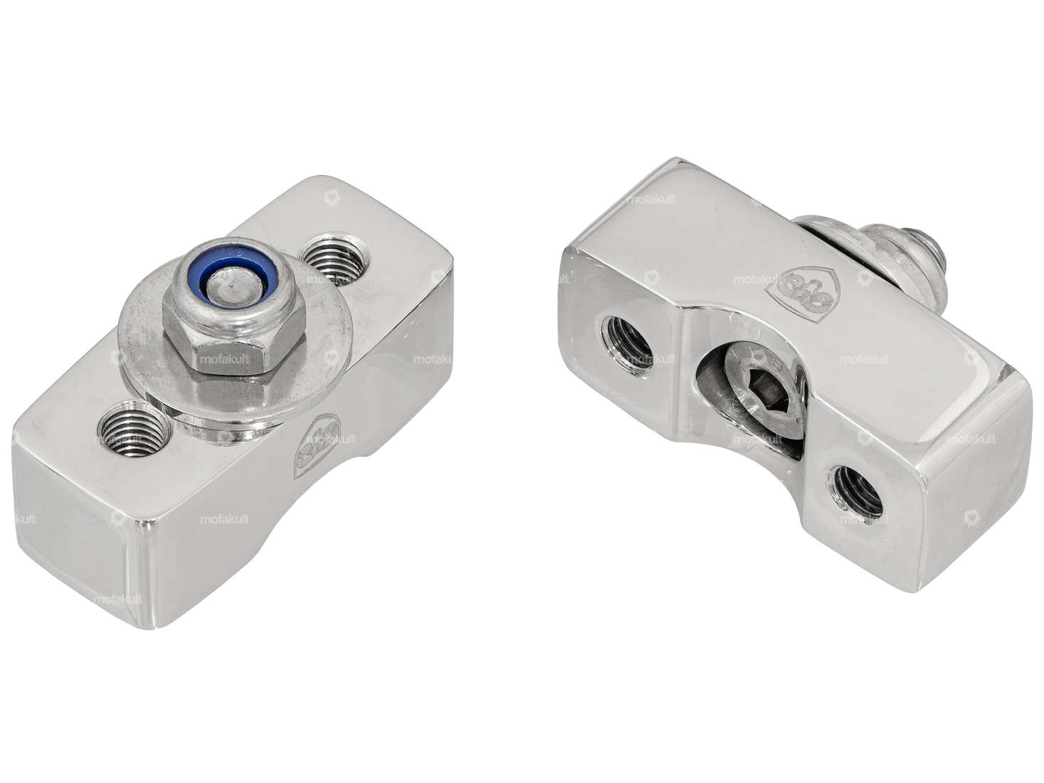 66HEROES Unterbau Klemmbrücken Inox Carousel Image 1