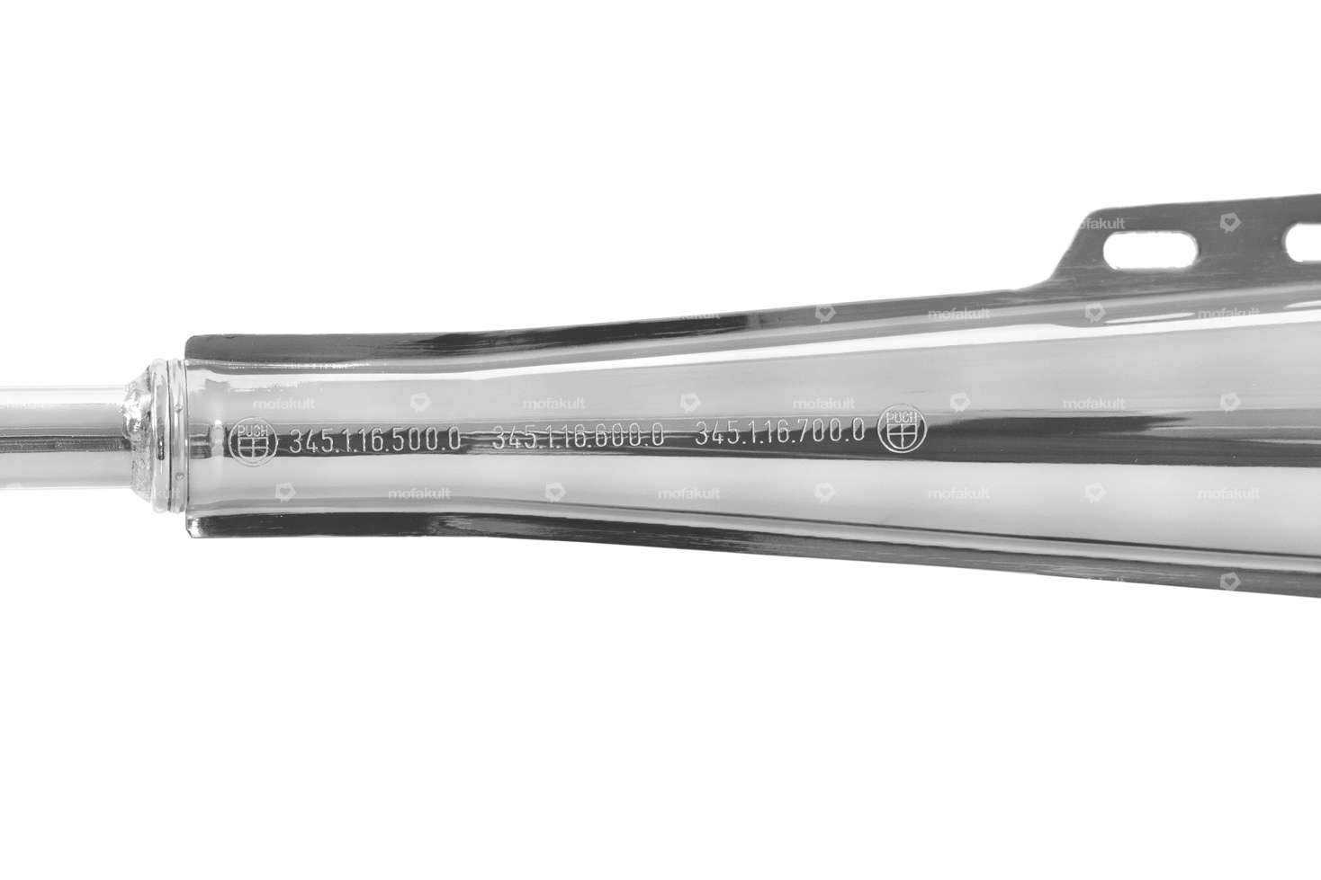 GPO Échappement 22 mm camouflé 2 pièces | Puch Supermaxi LG1, LG2 Carousel Image 2