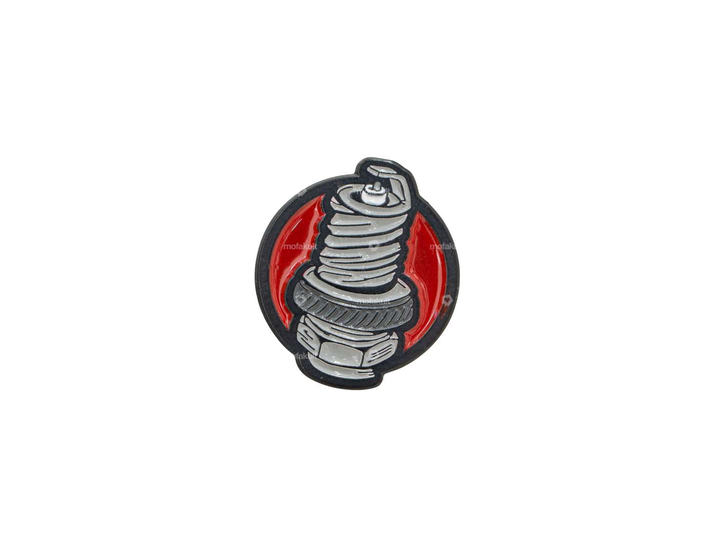mk-Merch pin "spark plug" 18 x 20 mm Carousel Image 1