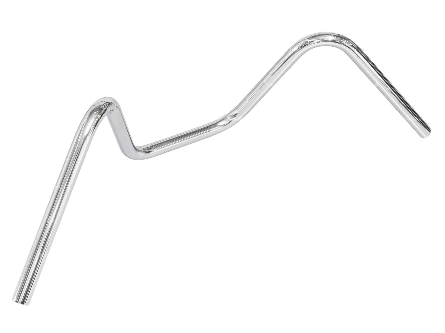 Lenker Gabelplatte 22 cm Chopper Chrom Carousel Image 2