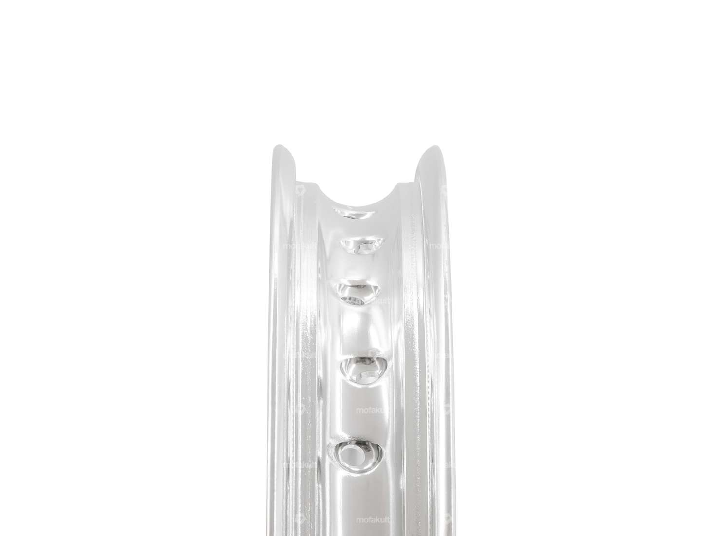 Anneau de jante 1.60 x 17" (55 mm) alu argent anodisé grands trous de tétons Carousel Image 3