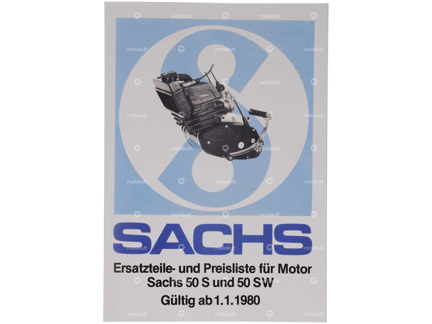 Ersatzteile- und Preisliste 1980 | Sachs 50 S, 50 SW Carousel Image 1