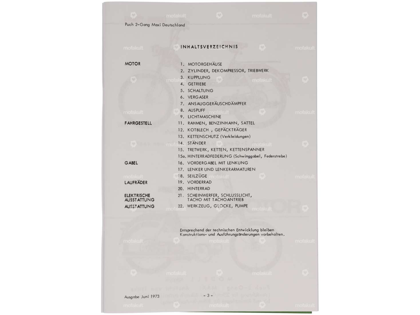 Catalogue de pièces détachées | Puch Maxi 2 vitesses 25 / 40 km/h Carousel Image 2