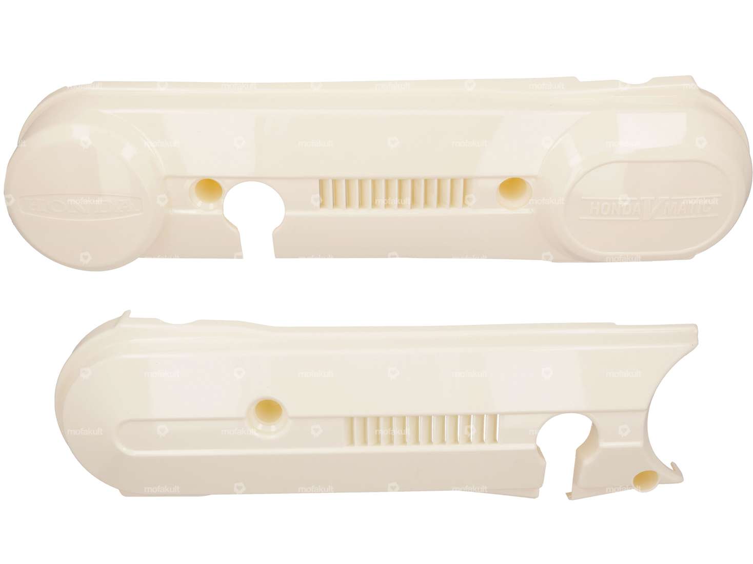 Side protectors cream | Honda Camino (Hobbit) PA50 Carousel Image 1