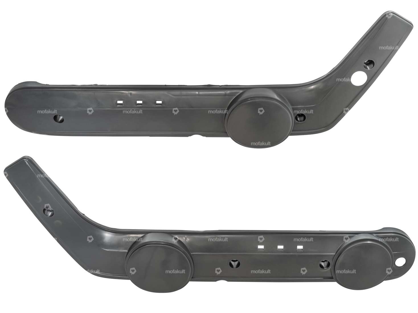 Seitenschützer kantig Mono dunkelgrau | Piaggio Ciao Carousel Image 1