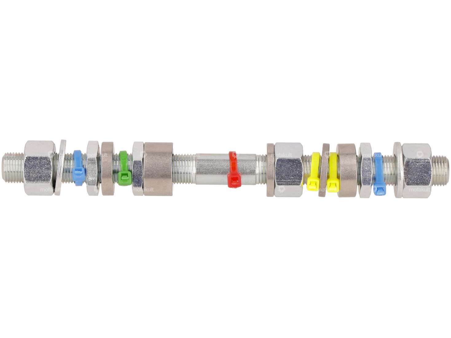 swiing® ingenious Axe de roue pour kit transformation roulement Snowflake roue avant | Puch Maxi Carousel Image 1