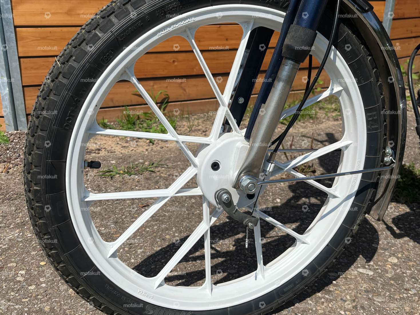 GPO Levier de frein avant Grimeca Snowflake | Puch Carousel Image 3