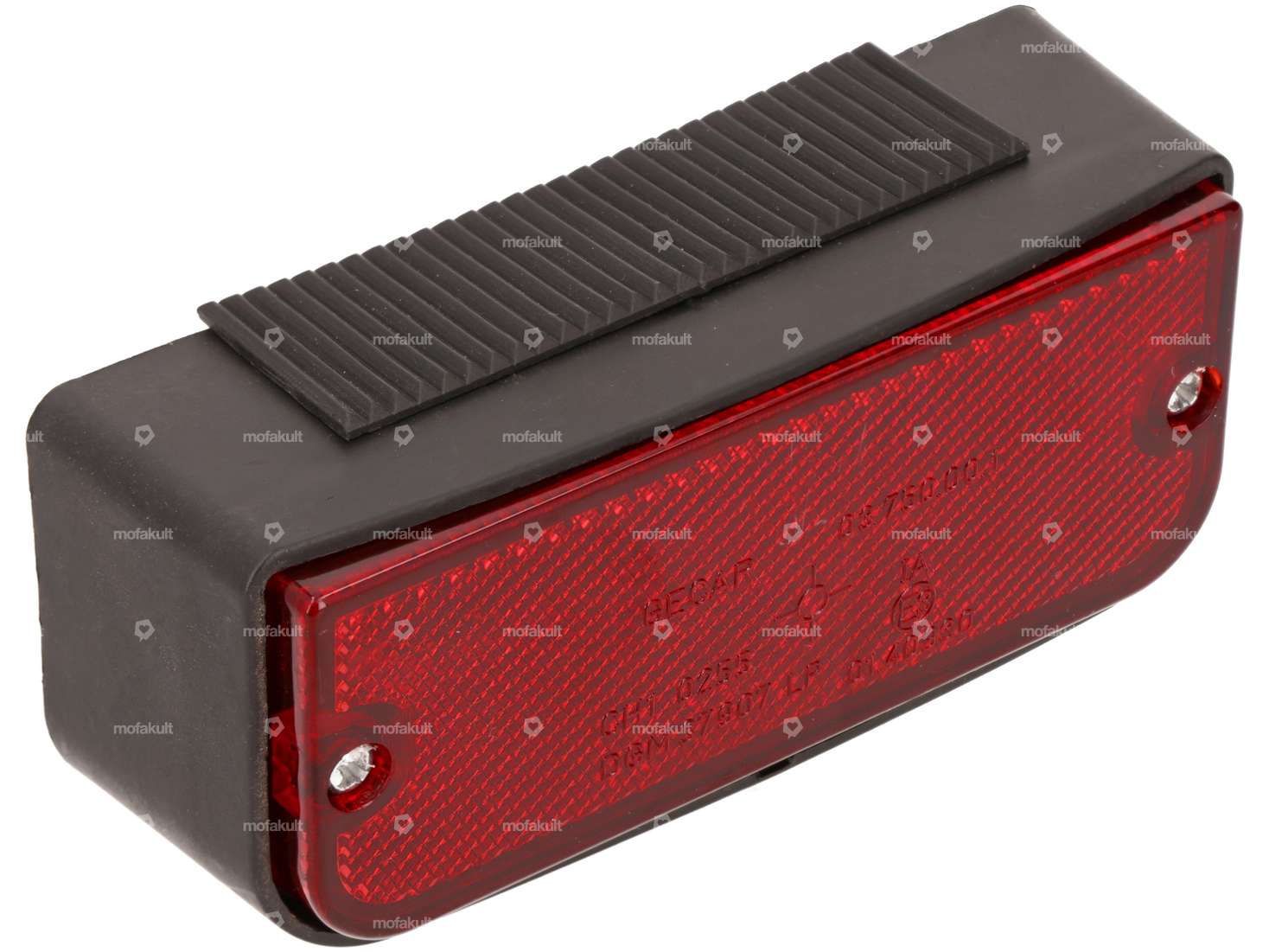 Feu arrière noir (budget) avec homologation E | Piaggio Ciao PX, C24, Bravo, SUPERbravo Carousel Image 1