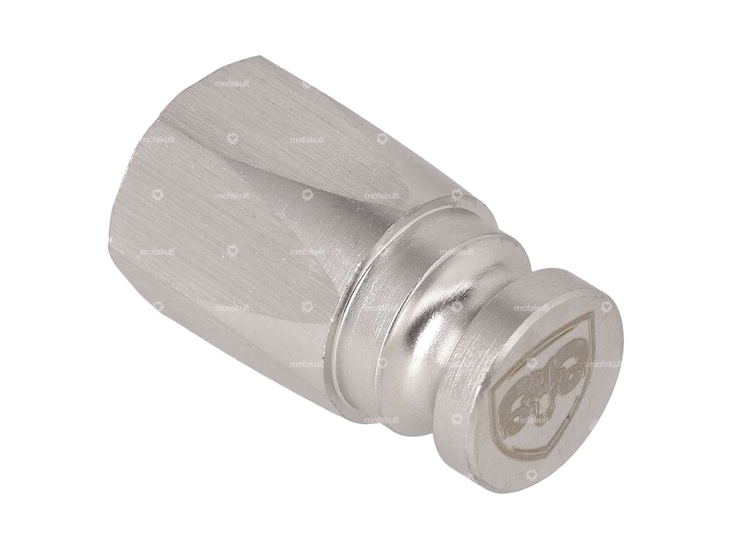 66HEROES Pivot de réception M10.5x1 Retrait Support de plaque d'immatriculation latéral Inox Carousel Image 2