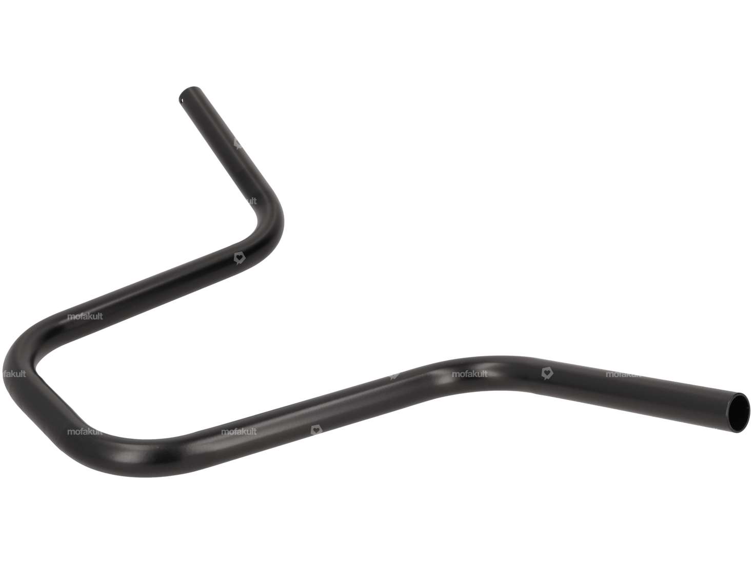 Lenker Gabelplatte 30 cm geschwungen schwarz Carousel Image 2