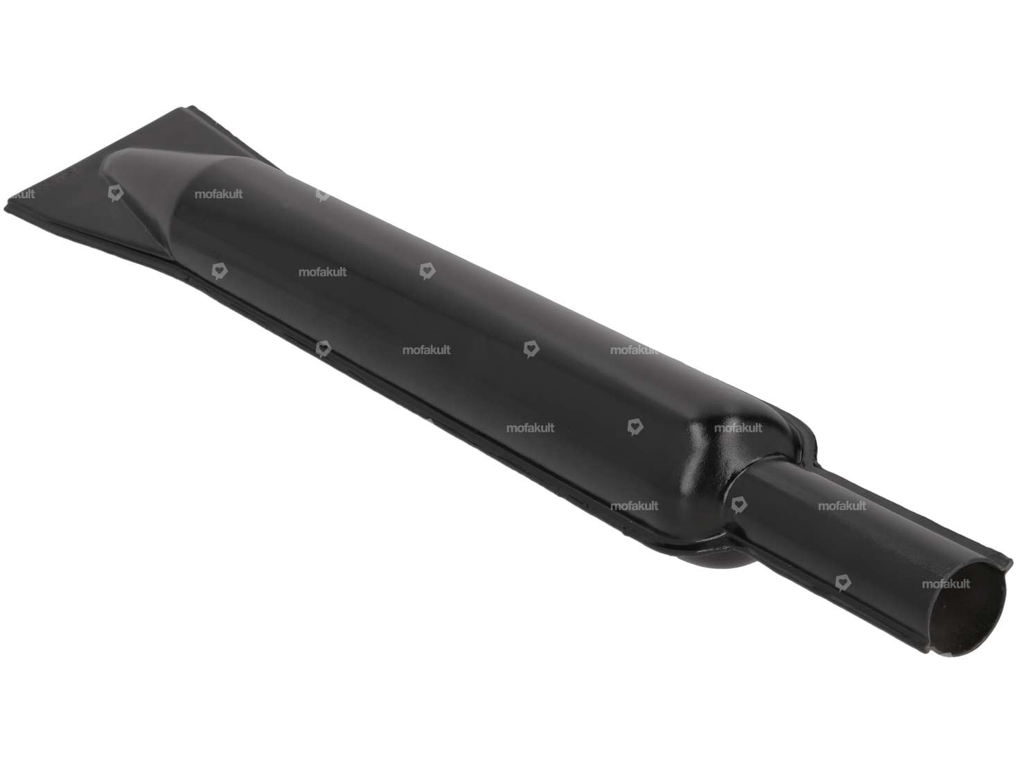 Muffler (28/56mm) black exhaust long Carousel Image 3