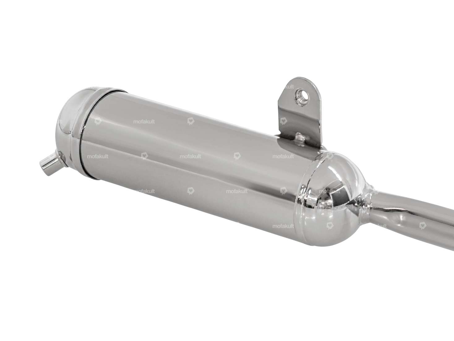 Echappement 20 mm chrome | Piaggio Ciao, Bravo Carousel Image 2