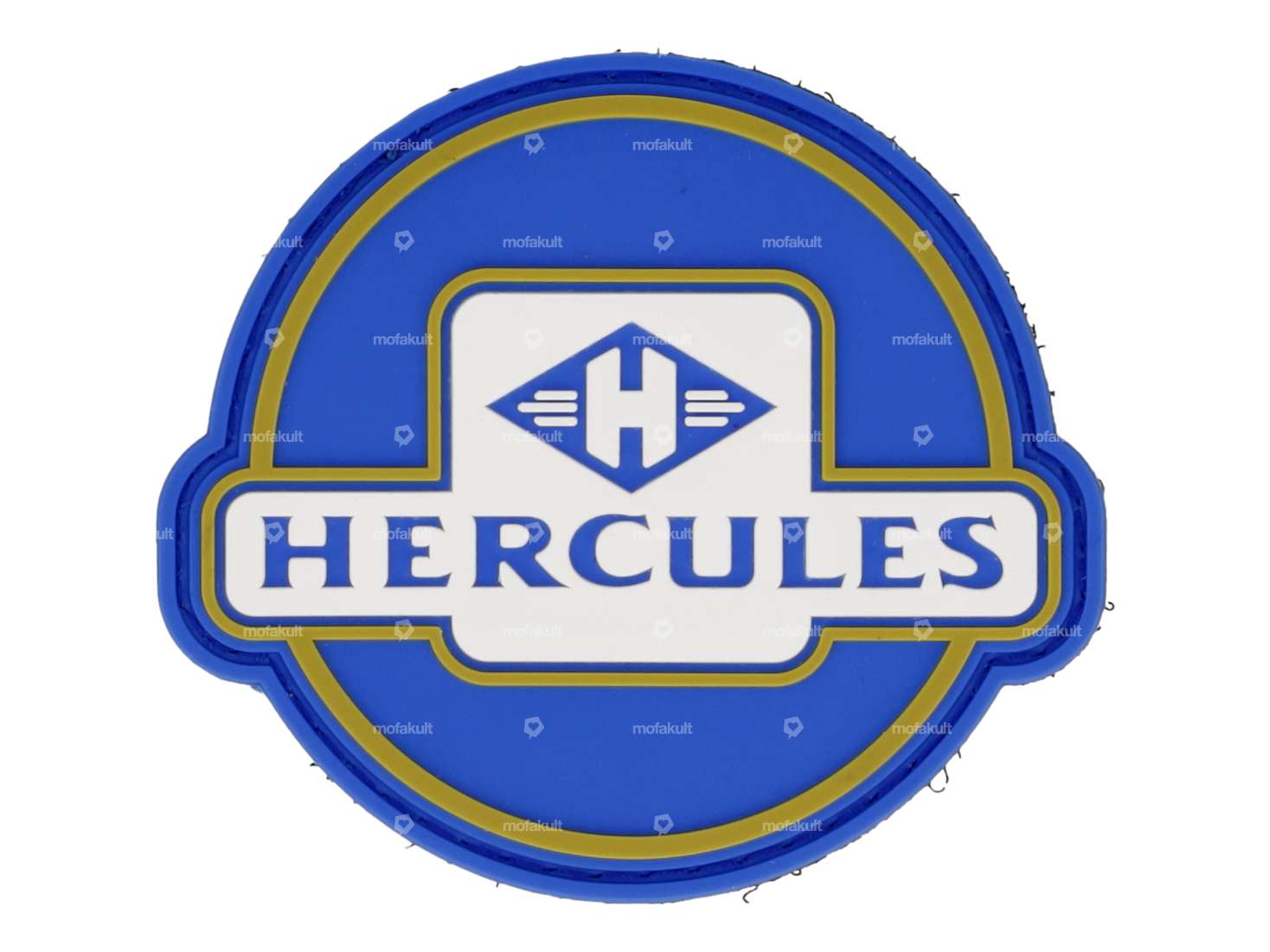 mk-Merch Klett-Patch «Hercules» Gummi rund Carousel Image 1