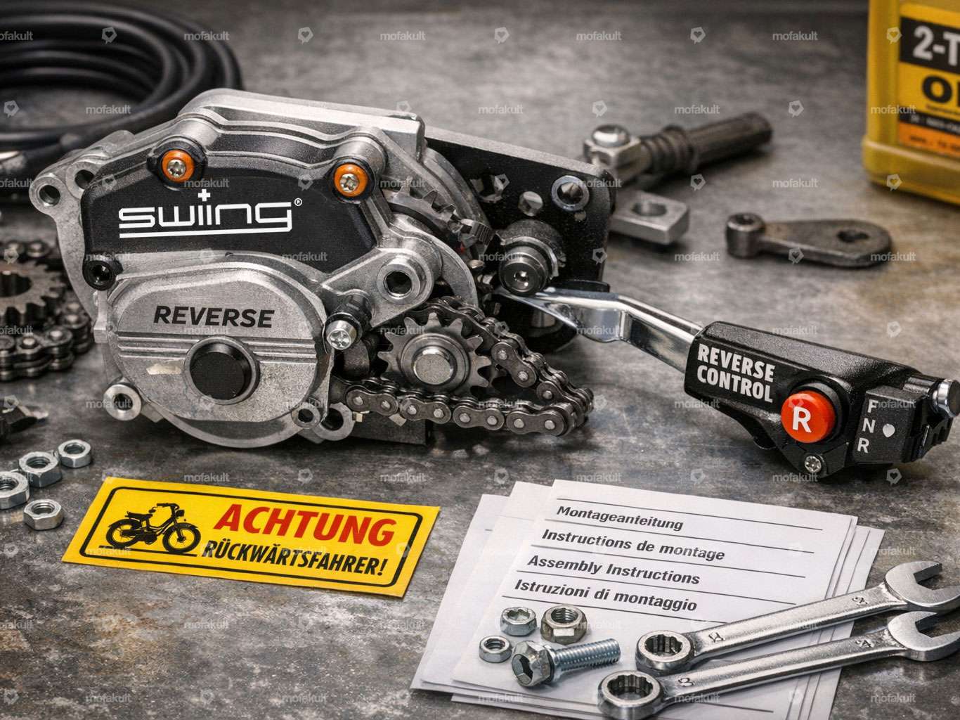 swiing® ingenious reverse gear set | Puch & Sachs Carousel Image 1